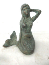 Cast metal mermaid for sale  Ipswich