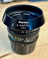 Mamiya 75mm f3.5 for sale  Rancho Mirage