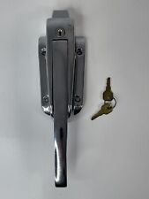 Conjunto de trava de porta refrigerador Kason 5855771 freezer cromado com chaves comprar usado  Enviando para Brazil