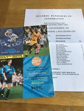 Wycombe wanderers manchester for sale  SWADLINCOTE