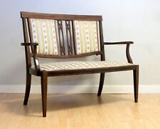 Used, LOVELY EDWARDIAN MAHOGANY TWO SEATER SALON SETTEE ON SQUARE TAPERED LEGS for sale  Shipping to South Africa
