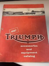 1957 Triumph Motorcycle Accessories & Equipment Catalog Vintage Ads!!!!!!!!!!!!! for sale  Shipping to South Africa