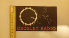 Radio crosley eccezionale usato  Roma