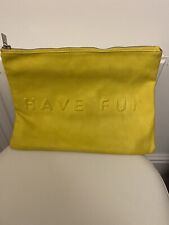 Zara yellow bag for sale  NEWPORT
