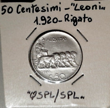 Centesimi 1920 leoni usato  Parma