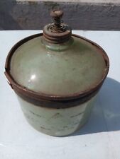 Antique Perfection Stove Co Glass Kerosene or Coal Stove Oil Jar w/Bail Wire for sale  Shipping to South Africa