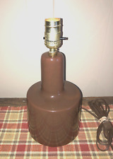 Pottery lamp mid for sale  Marion