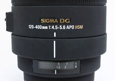 ¡Sigma Zoom DC 120-400 mm f/4, 5-5,6 APO HSM OS para Canon EF // del distribuidor! segunda mano  Embacar hacia Spain