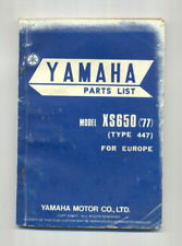 Yamaha xs650 factory for sale  UK