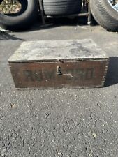 Vintage Rumford Baking Powder Wooden Box Advertising Crate, used for sale  Shipping to South Africa