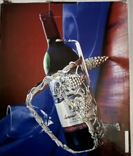 Weinflaschenhalter metall wein gebraucht kaufen  Hagen