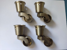 Round socket casters for sale  SCARBOROUGH