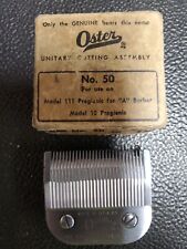 Conjunto de corte de hoja cortadora Oster vintage No. 50 tallas 000 segunda mano  Embacar hacia Argentina