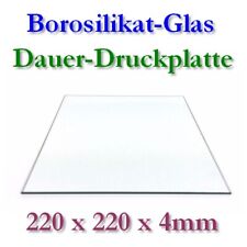 Borosilikatglas druckbett 220x gebraucht kaufen  Berlin