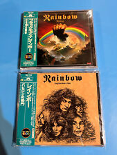 Rainbow -Rising + Long Live Dio CD POCP-2290+2292 conjunto de edições de lançamento do Japão comprar usado  Enviando para Brazil