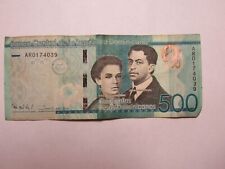 Papel moneda República Dominicana - 2014 500 pesos dominicanos - bien circo segunda mano  Embacar hacia Argentina