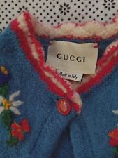 Gucci baby cardigan for sale  LONDON
