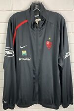 Jaqueta de futebol Nike Flamengo masculina preta Petrobras tamanho XL, usado comprar usado  Enviando para Brazil