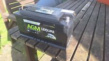 Agm leisure battery for sale  MARKET DRAYTON