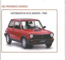 Fiat AUTOBIANCHI A112 Abarth 1982 1:24 METALLO die cast PRENOTAZIONE na sprzedaż  Wysyłka do Poland