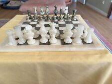 Schachspiel alabaster lancel gebraucht kaufen  Bad Vilbel