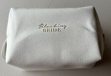 Usado, Bolsa de maquiagem branca para noiva blushing festa de casamento dia de noiva comprar usado  Enviando para Brazil