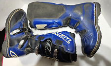 Usado, Botas de carreras O'Neal HARDWEAR para hombre de motocross, bicicleta de tierra talla 10 azules y negras segunda mano  Embacar hacia Argentina