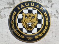 Plaque émaillée jaguar d'occasion  Le Mesnil-Saint-Denis