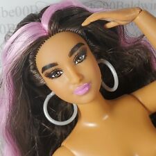 C14 ~ NUDE BARBIE EXTRA #13 ARTICULATED CURVY BRUNETTE GODDESS DOLL FOR OOAK for sale  Shipping to South Africa