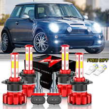 Para Mini Cooper 2003 2004 2005 2006 2007 Led Farol Neblina lâmpadas Kit 6000K comprar usado  Enviando para Brazil