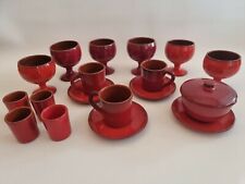 Terracotta glazed red d'occasion  Expédié en Belgium