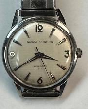 Reloj automático suizo de colección Nivada Grenchen A6 73177 Antarctic III GARANTÍA segunda mano  Embacar hacia Mexico