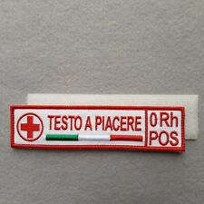 Patch croce rossa usato  Cepagatti