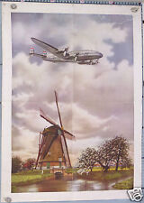 Affiche ancienne klm d'occasion  Paris IX