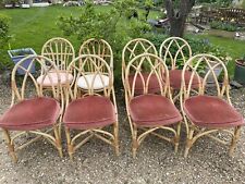 cane dining chairs for sale  PETERBOROUGH