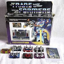 G1 1984 PRE RUB SOUNDWAVE VINTAGE BOXED • COMPLETE • 8 CASSETTES • TRANSFORMERS for sale  Shipping to South Africa