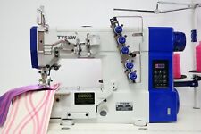 Máquina de coser industrial Tysew i5 con dobladillo de accionamiento directo superior e inferior segunda mano  Embacar hacia Argentina