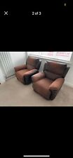 Leather sofas scs for sale  MAIDENHEAD