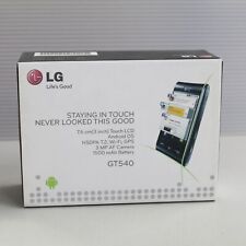 LG Optimus GT540 Black Cell Phone, Vintage International  for sale  Shipping to South Africa