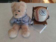 New York Yankees Mini Stadium Seat Baseball & Bear Souvenir Yankees Fan Lot   for sale  Shipping to South Africa