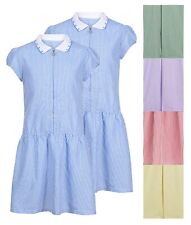 Paquete de 2 Vestido Gingham Verano Escuela Uniforme 4 Estilos 5 Colores 3-14 Años segunda mano  Embacar hacia Argentina