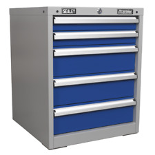 Sealey API5655A Tool Box Cabinet Industrial Storage 5 Drawer Garage Workshop for sale  Shipping to South Africa