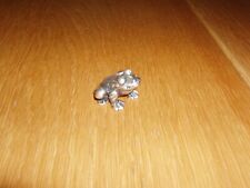 Pewter mini frog for sale  COCKBURNSPATH