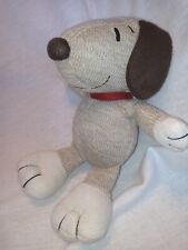 Calcetín de peluche Snoopy Hallmark 2010 cacahuetes de peluche para perro 12 pulgadas tierno suave segunda mano  Embacar hacia Mexico