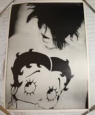 *NUNCA PENDURADO RARO Camiseta The Cure Robert Smith Betty Boop Importada do Reino Unido Cartaz 17x24 comprar usado  Enviando para Brazil