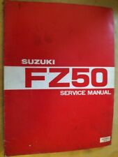 Suzuki fz50 workshop for sale  TONBRIDGE