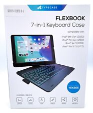 Capa teclado TypeCase Flexbook 7 em 1 compatível com iPad ouro rosa 10.2-10.5 comprar usado  Enviando para Brazil