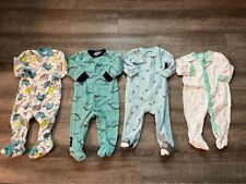 Lote de 4 trajes de pijama de manga larga para niños Carter's - talla 9 meses segunda mano  Embacar hacia Argentina