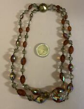 Collier perles cristal d'occasion  Lille-