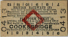 British railways platform for sale  BOURNEMOUTH
